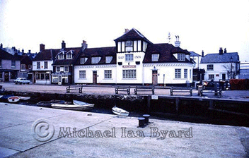 Ship Inn from across Town Slipway