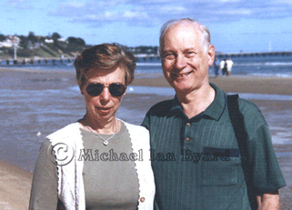 Carole Dickinson and Myself April 2003